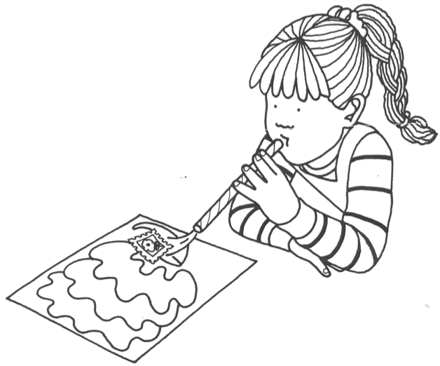 Mädchen spielt das Spiel